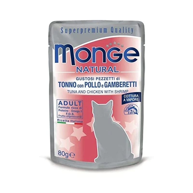 Monge Natural Cibo Per Gatti Adulti 80Gr