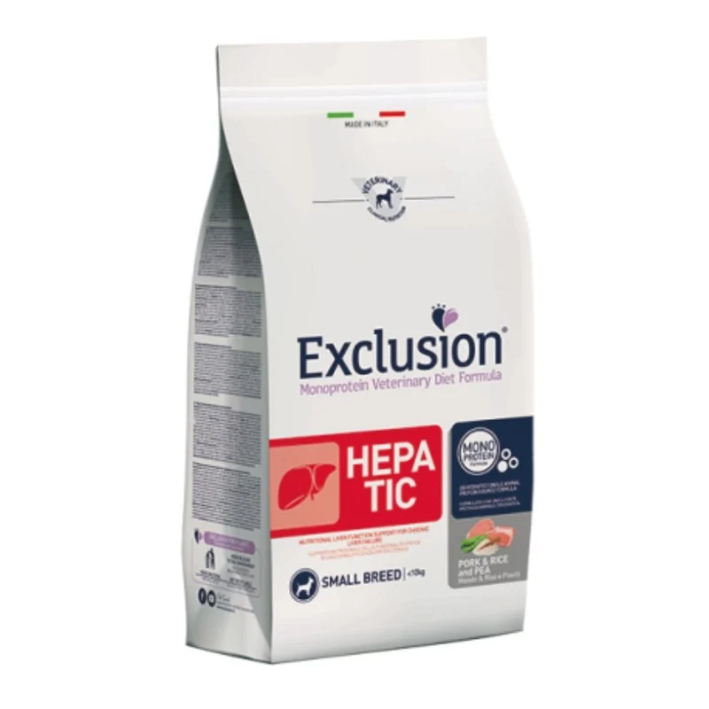 Exclusion Hepatic Cibo Per Cani Adulti Taglia Mini 2Kg