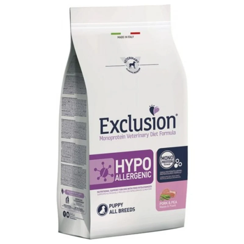Exclusion Ipoallergenico Cane Puppy Tutte Le Razze 12Kg