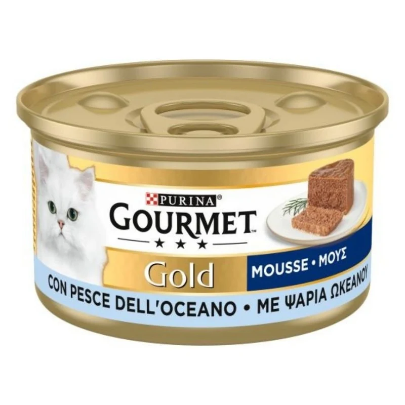 Gourmet Gold Mousse Carne E Pesce Per Gatti 85G