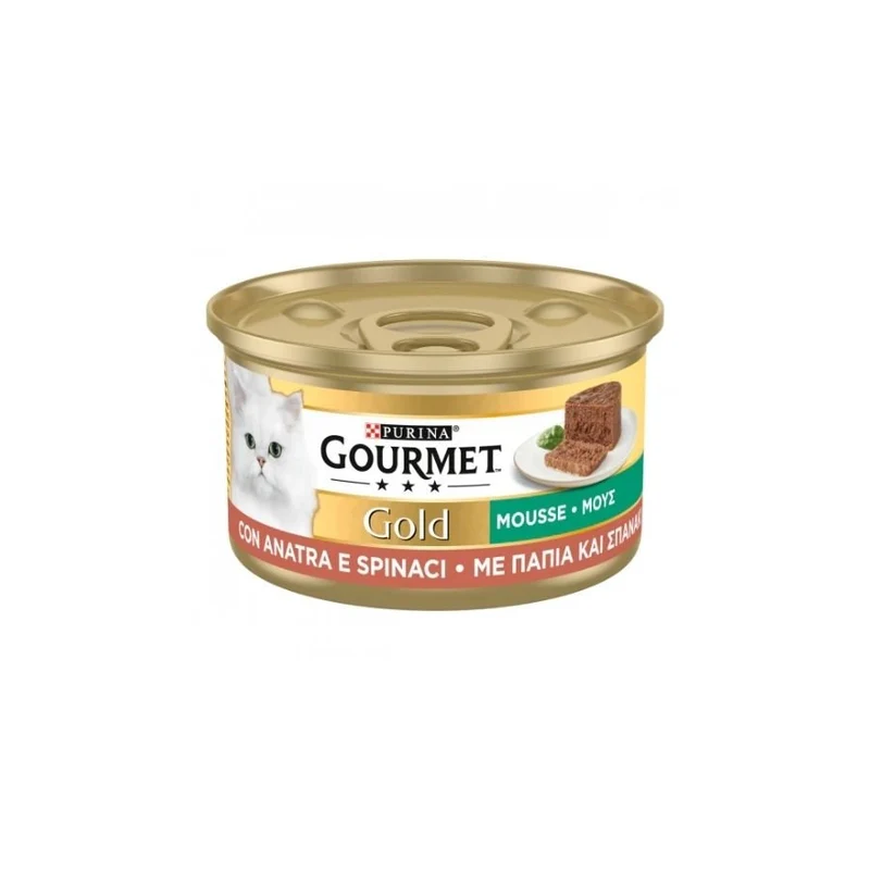 Gourmet Gold Mousse Verdure Con Carne E Pesce Per Gatti 85G