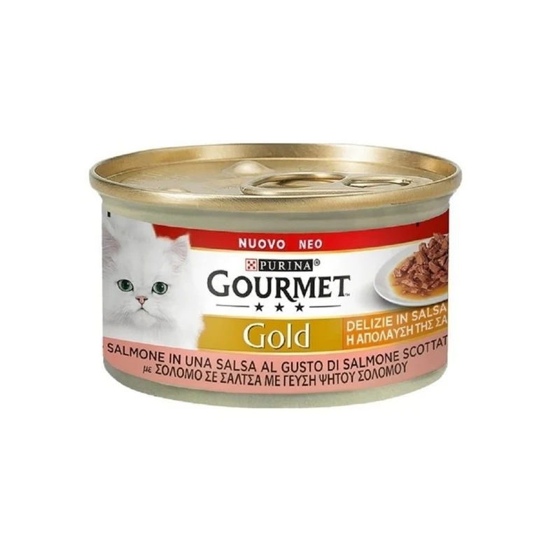 Gourmet Gold Delizie In Salsa Carne E Pesce Per Gatti 85G