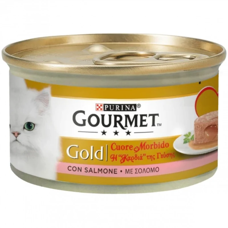 Gourmet Gold Cuore Morbido Mousse Per Gatti 85G