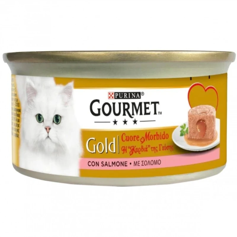 Gourmet Gold Cuore Morbido Mousse Per Gatti 85G
