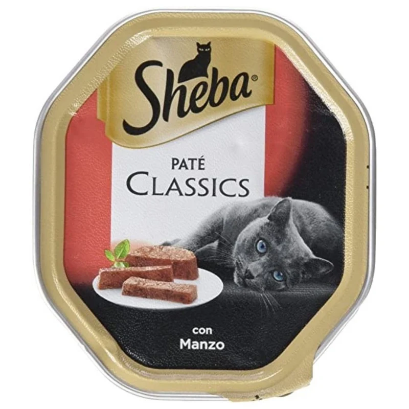Sheba Patè Classic Umido Per Gatti 85G