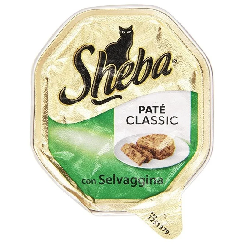 Sheba Patè Classic Umido Per Gatti 85G