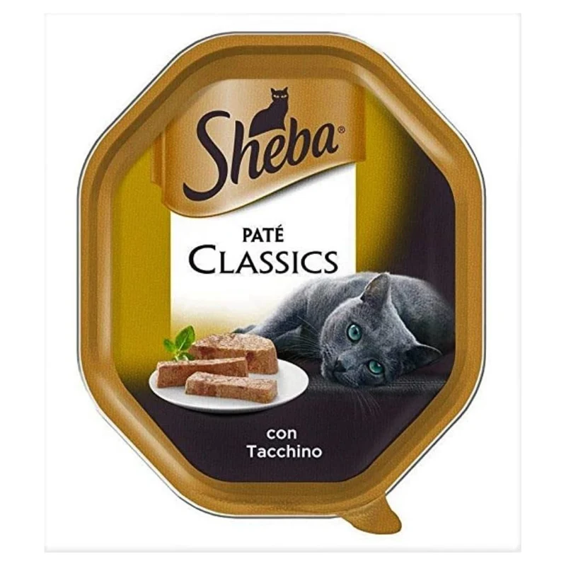 Sheba Patè Classic Umido Per Gatti 85G