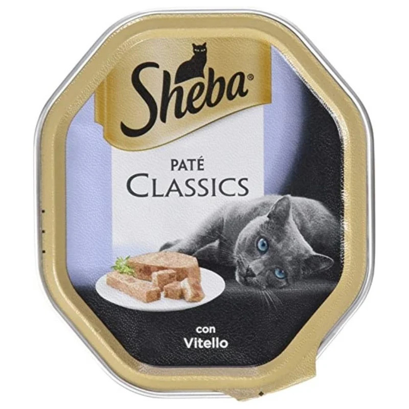 Sheba Patè Classic Umido Per Gatti 85G