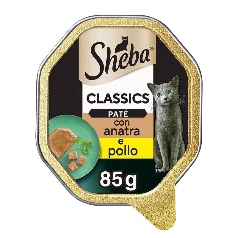 Sheba Patè Classic Umido Per Gatti 85G