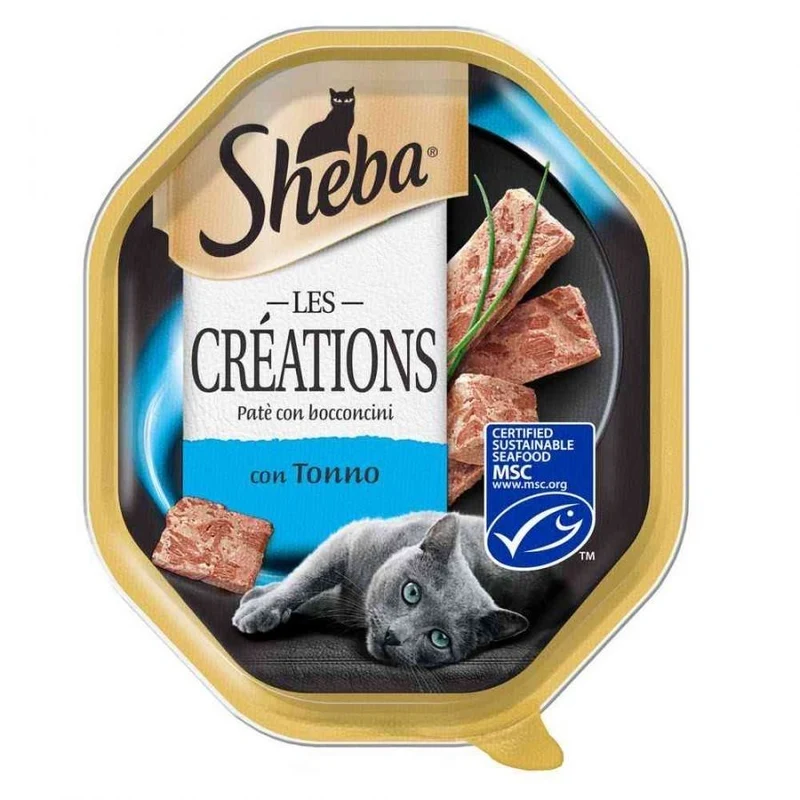 Sheba Les Créations Patè Con Bocconcini Per Gatti 85G