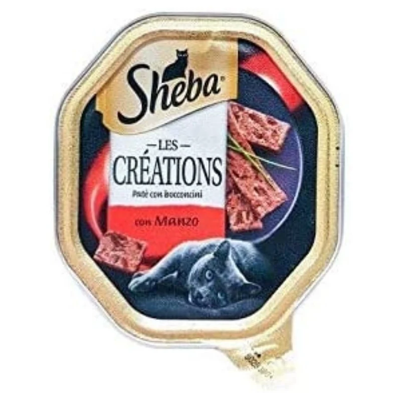Sheba Les Créations Patè Con Bocconcini Per Gatti 85G