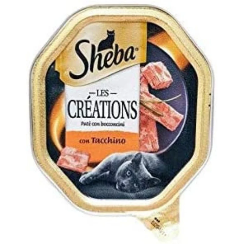 Sheba Les Créations Patè Con Bocconcini Per Gatti 85G