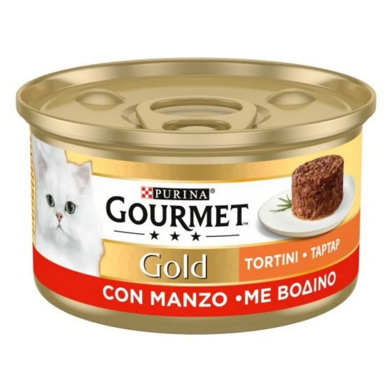 Gourmet Gold Tortini Per Gatti Adulti 85G