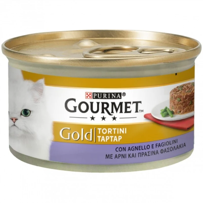 Gourmet Gold Tortini Carne E Verdure Per Gatti Adulti 85G