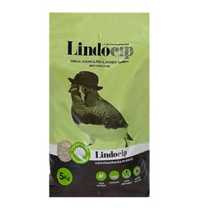 Lindocip Sabbia Igienica Per Uccelli 5Kg