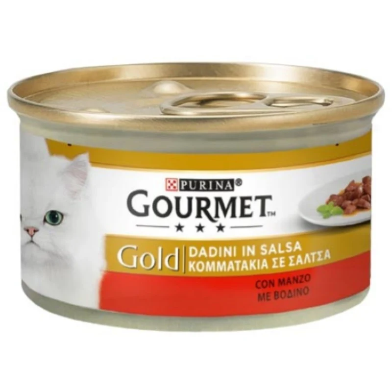 Gourmet Gold Dadini In Salsa Per Gatti 85G