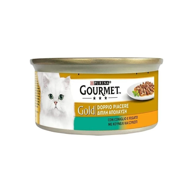 Gourmet Gold Doppio Piacere Carne Per Gatti 85G