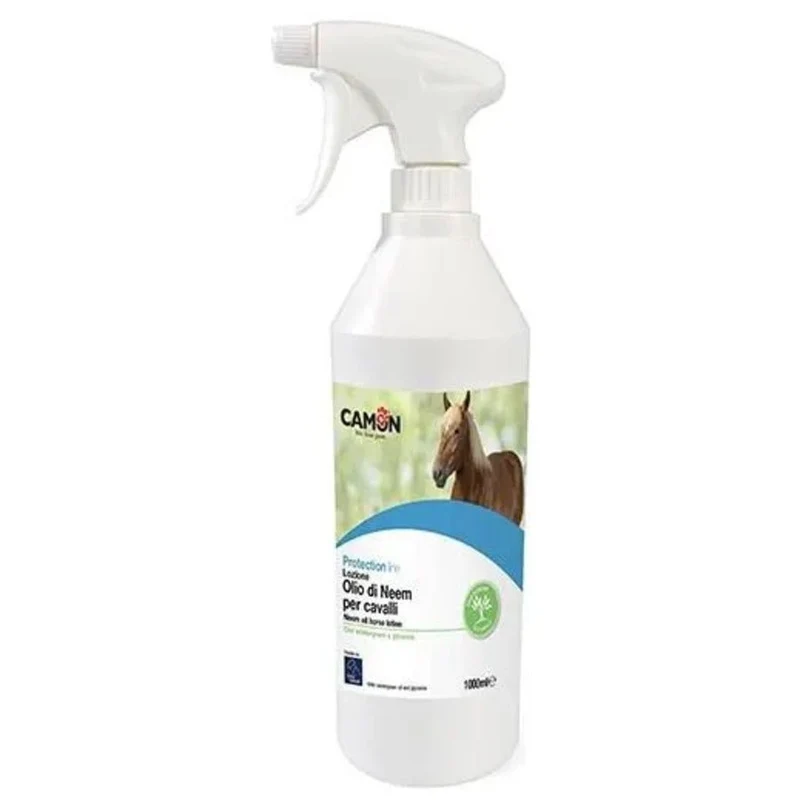 Lozione Antiparassitaria All'Olio Di Neem Per Cavalli 1L
