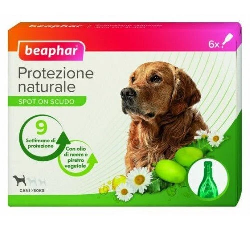 Beaphar Antiparassitario cane taglia large 6 Pipette