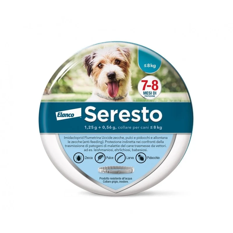 Seresto Collare Antiparassitario Cane Fino Ad 8Kg