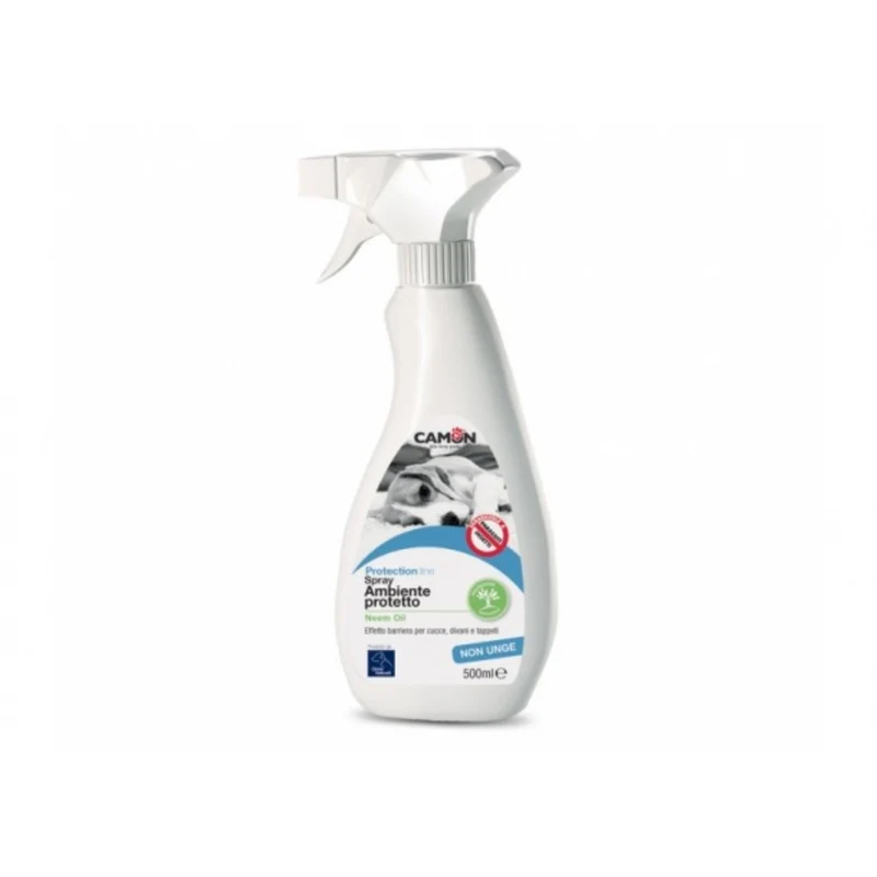 Camon Spray Antiparassitario Per Ambienti Olio Di Neem Per Cani