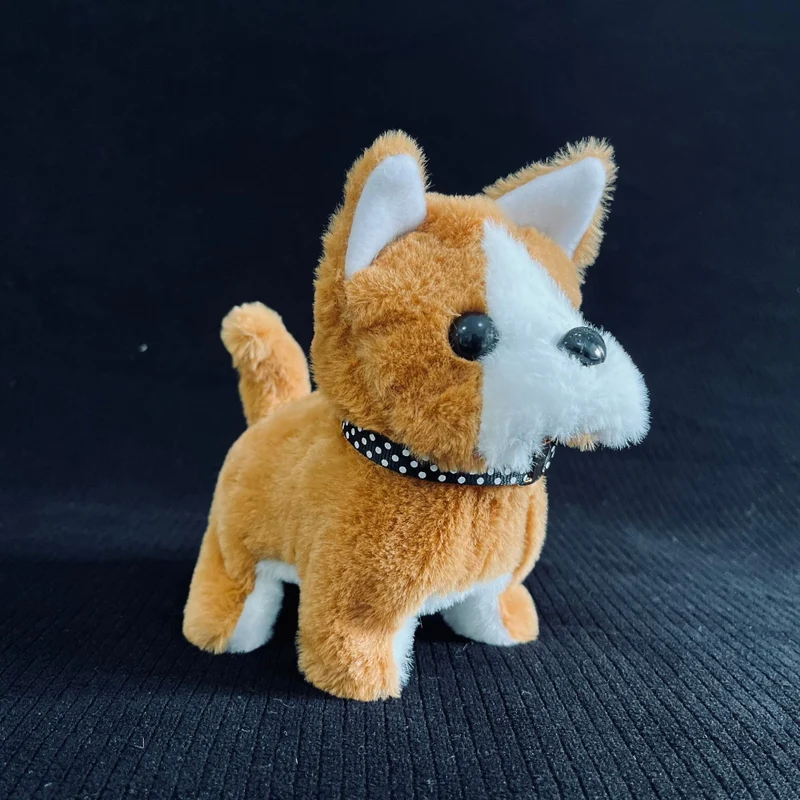 Interactive Plush Dog Toy Walking Puppy Sound Kids