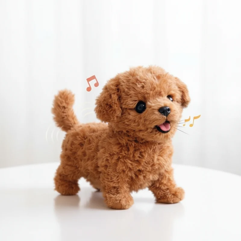Plush Toy Interactive Puppy Walking Barking Soft Dog