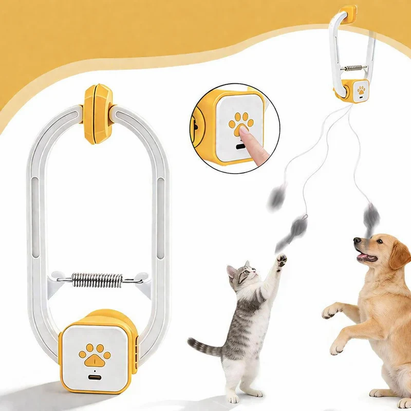 Cat Toy Interactive Electronic Teaser USB Rechargeable Mice