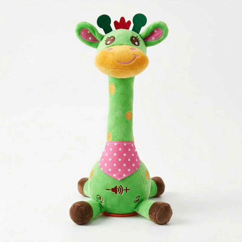 Plush Toy Interactive Singing Giraffe Kids Musical Companion