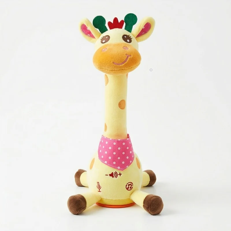 Plush Toy Interactive Singing Giraffe Kids Musical Companion