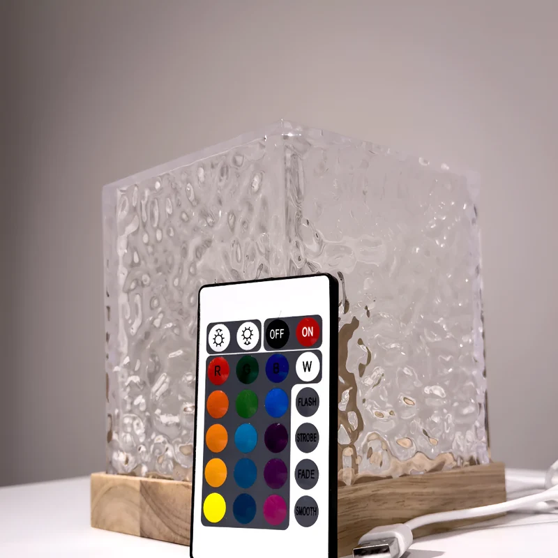 Light LED Projector Color Cube Room Lamp