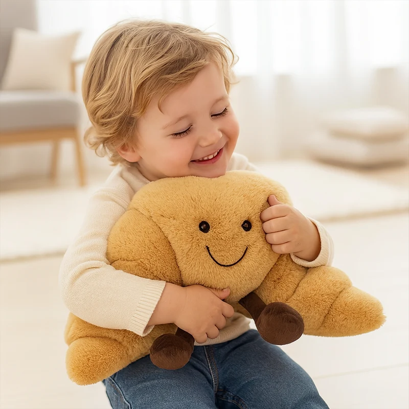 Plush Toy Food Shape Cute Design Pillow