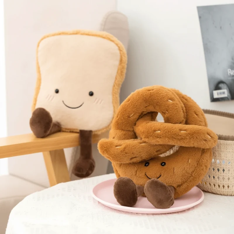 Plush Toy Food Shape Cute Design Pillow