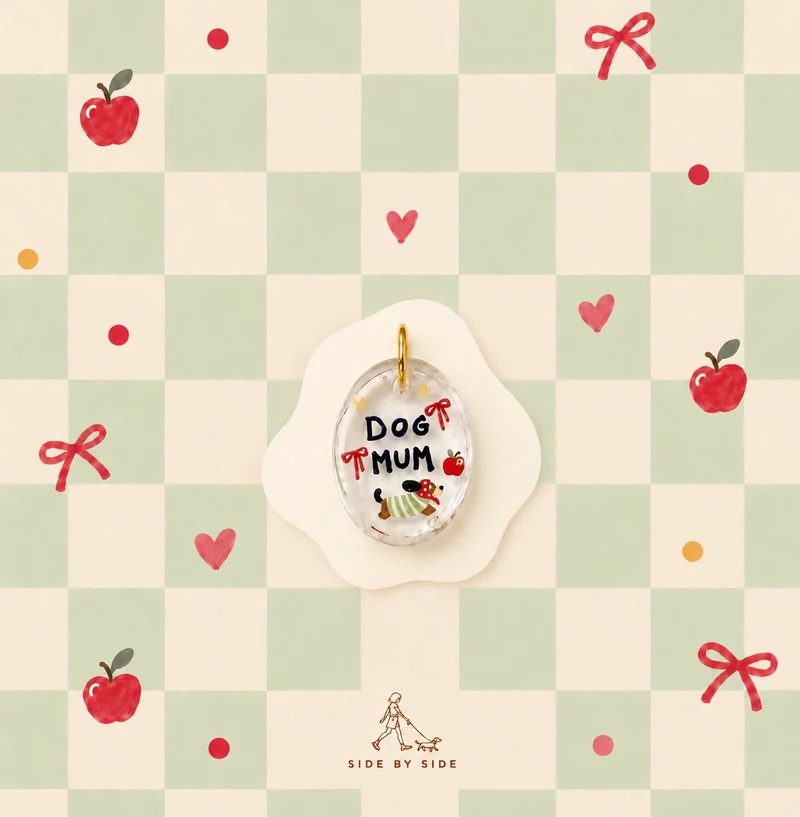 🍎 DOG MUM COLLECTION - fiocchetto