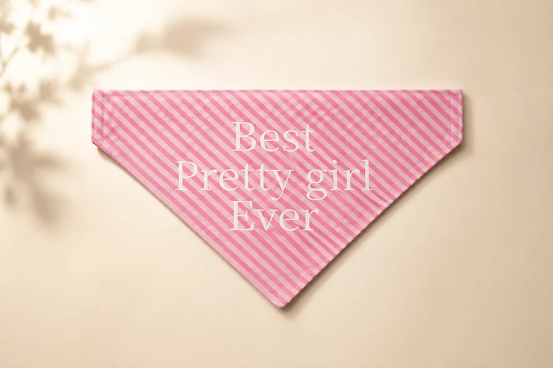 Bandana al collare PRETTY GIRL