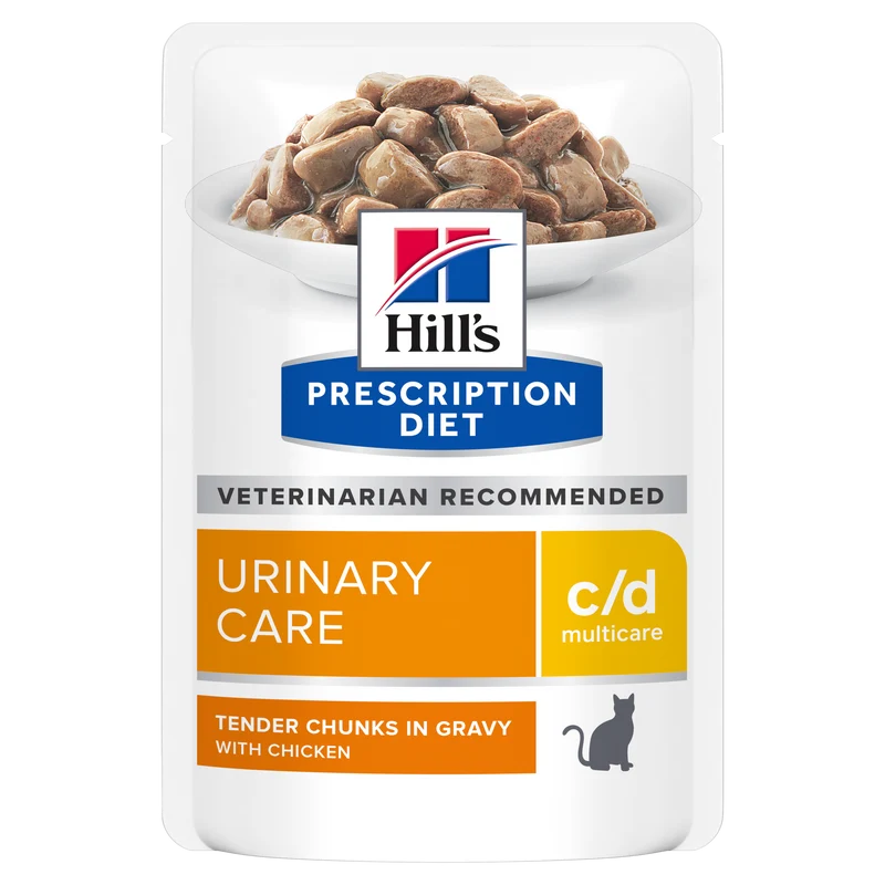 Hill's Prescription Diet c/d Multicare alimento per gatti busta 12pzx85gr