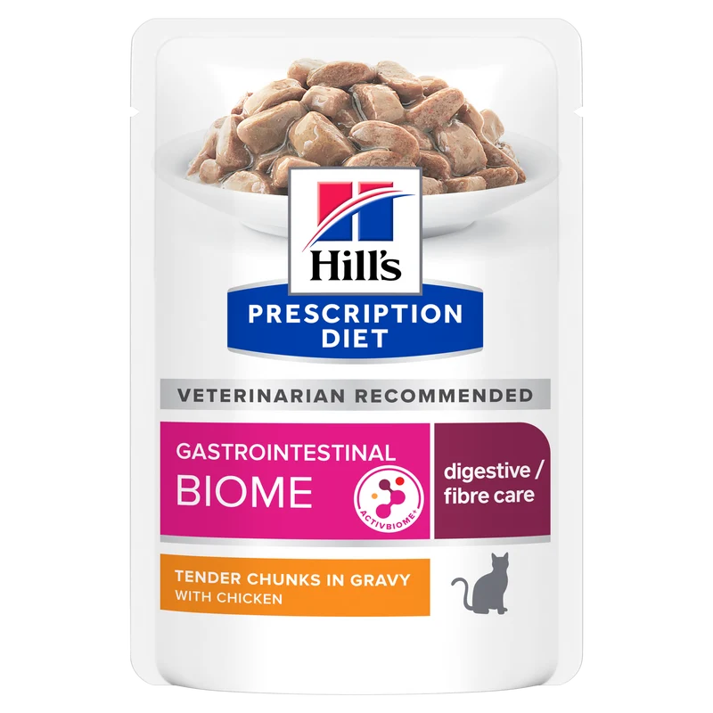 Hill's Prescription Diet Gastrointestinal Biome almento per gatti busta 12pzx85gr