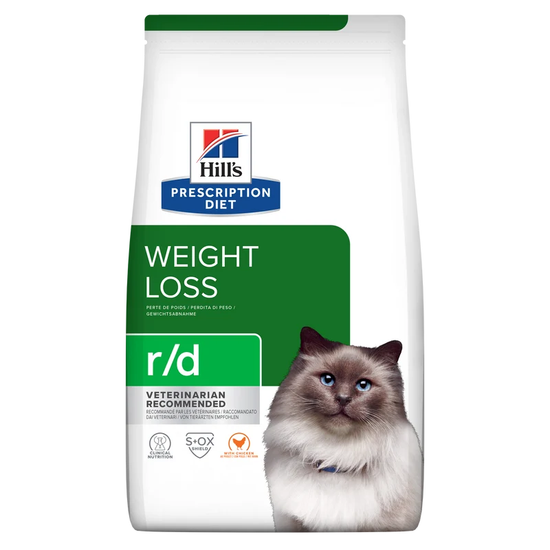Hill's Prescription Diet r/d alimento per gatti 1,5kg