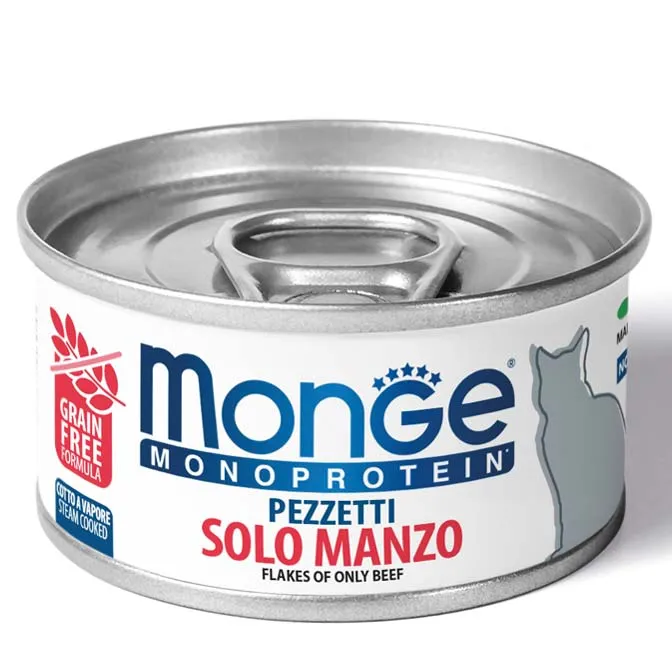 Monge Monoprotein Pezzetti Solo 80gr