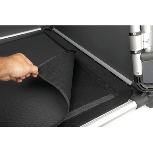 Trasportino in lega di alluminio - Type 1 - 50 x 60 x H 55 cm