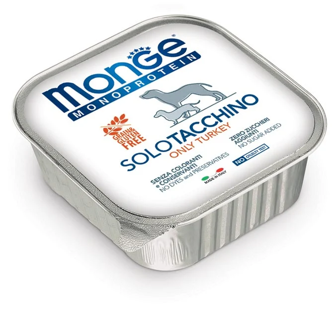 MONGE DOG VSC 150GR Solo Tacchino