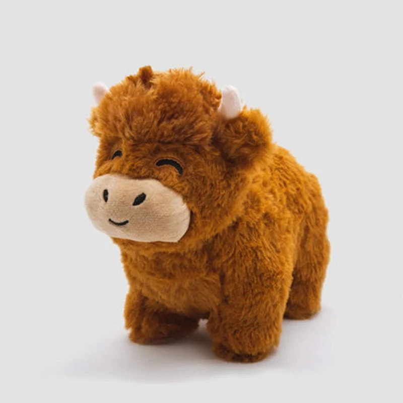 Mucca delle Highland Peluche — Regalo Carino per Bambini e Adulti