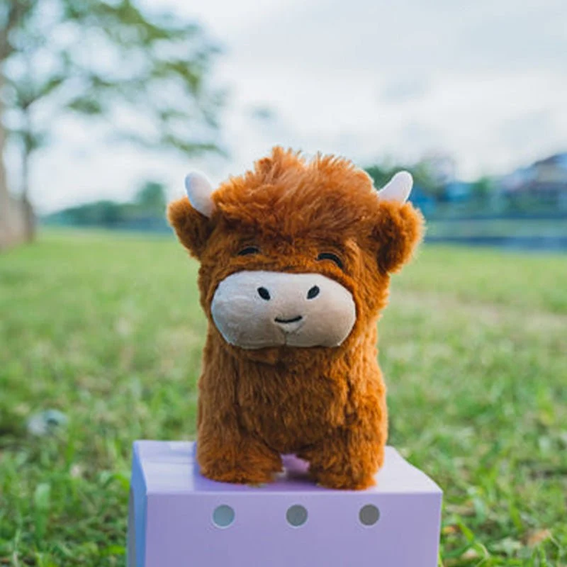 Mucca delle Highland Peluche — Regalo Carino per Bambini e Adulti