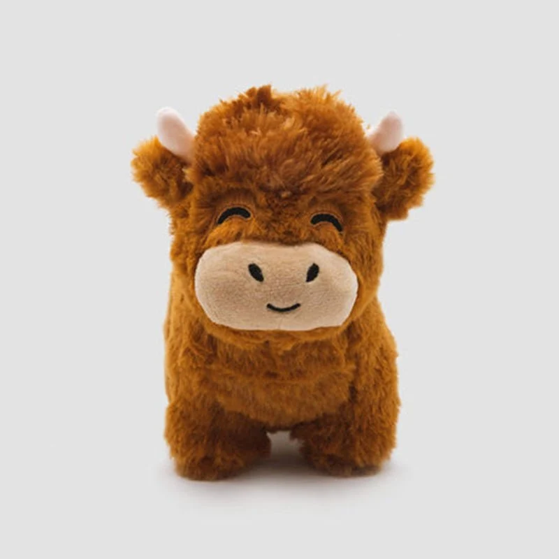 Mucca delle Highland Peluche — Regalo Carino per Bambini e Adulti