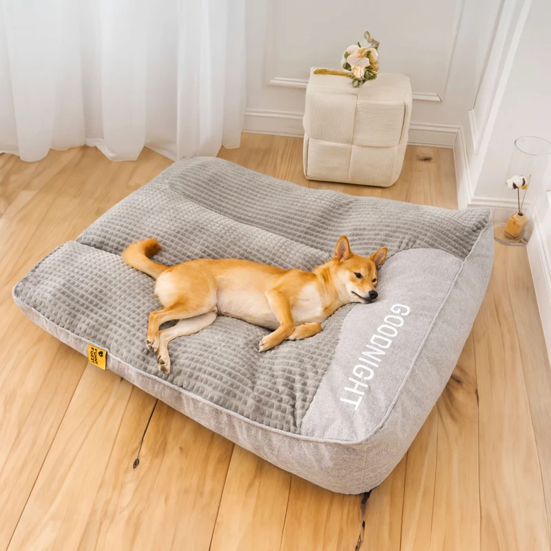 Cuccia Ortopedica per Cani con Cuscino — Velluto Morbido