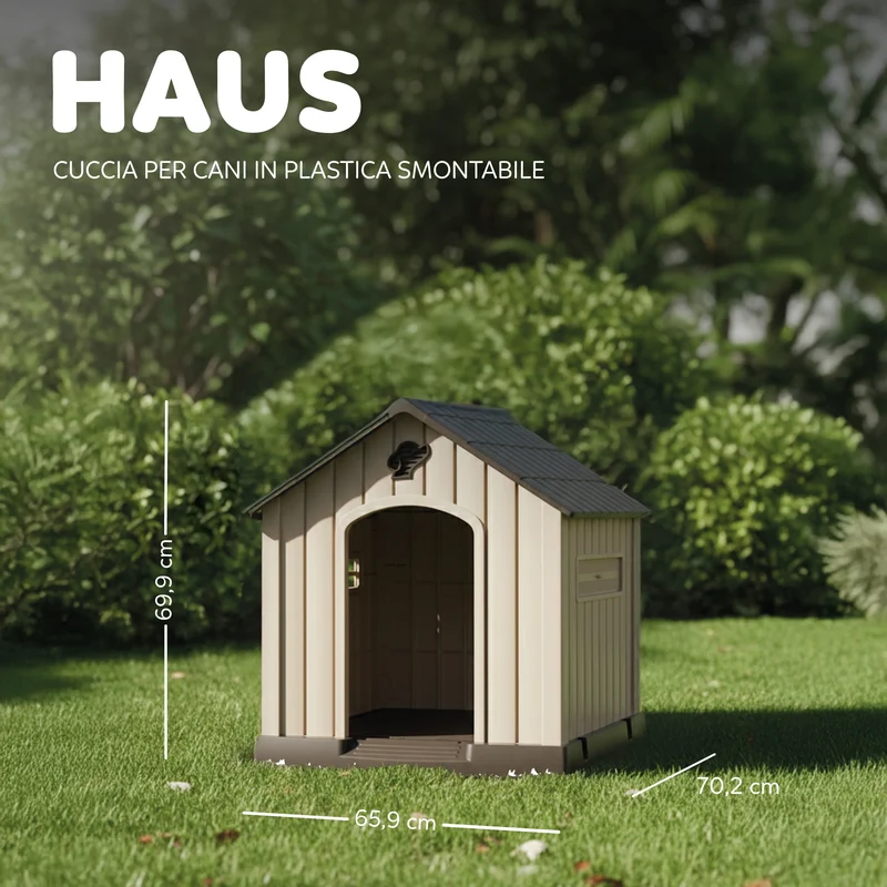 AQPetFriends Haus Cuccia in plastica