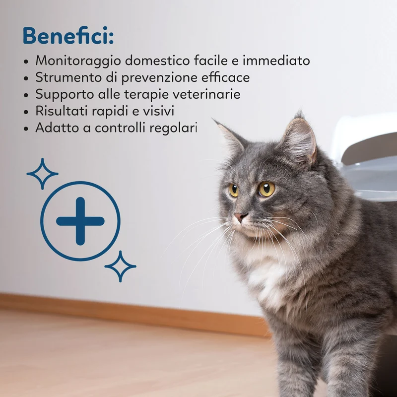 AqpetFriends Catty Pure Lettiera In Silicio per Gatti - Check PH - 30 L (6 confezioni da 5 lt)