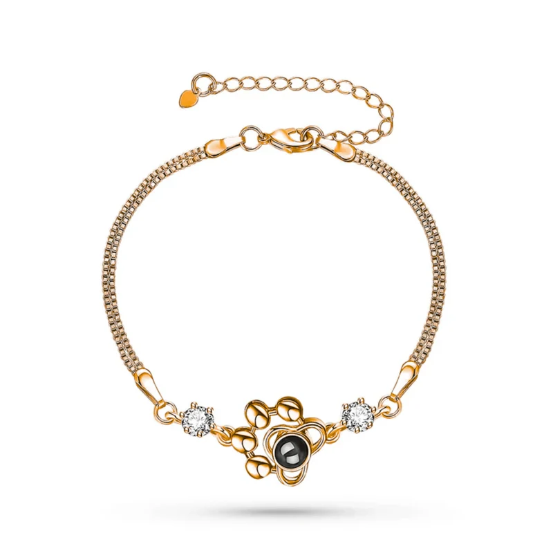 Custom Paw Picture Projection Bracelet
