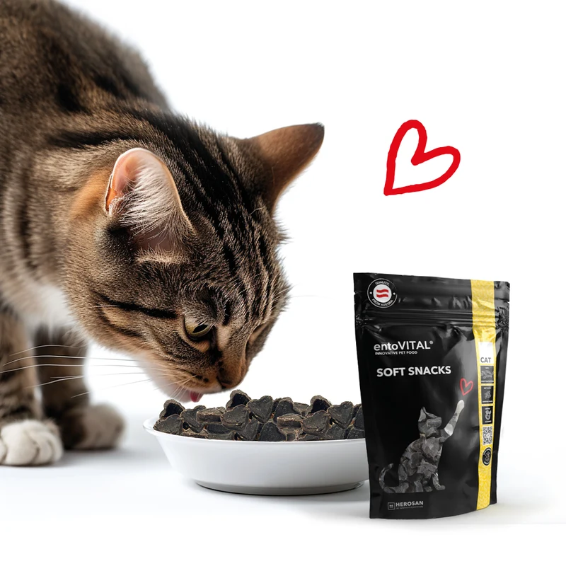 entoVITAL CAT Soft Snacks - Neue Rezeptur