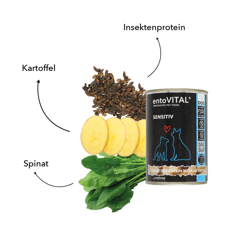 entoVITAL DOG SENSITIV Nassfutter